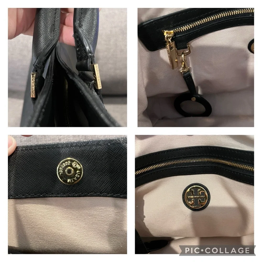 Authentic Tory Burch Large Saffiano Leather Tote - Picture 5 of 15